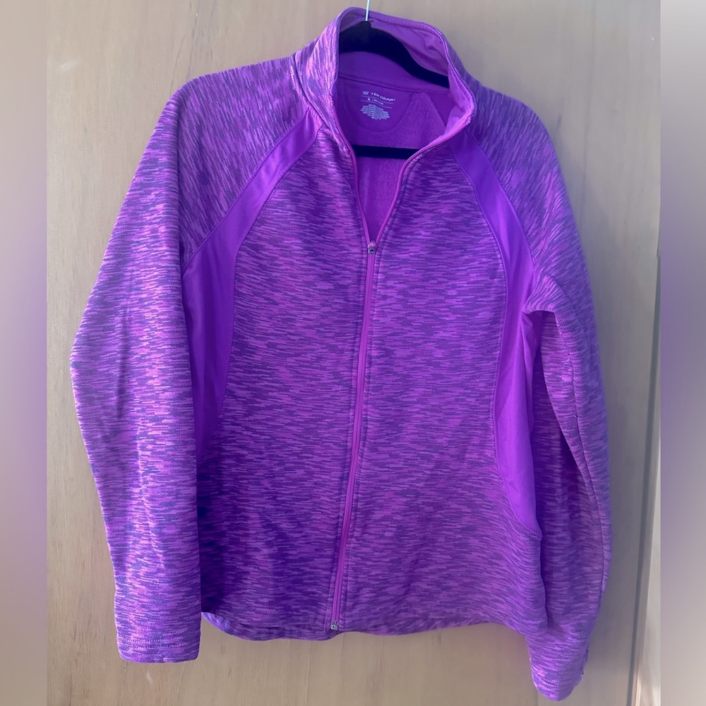 TEK GEAR Womens Performance Zip Up Jacket - size XL